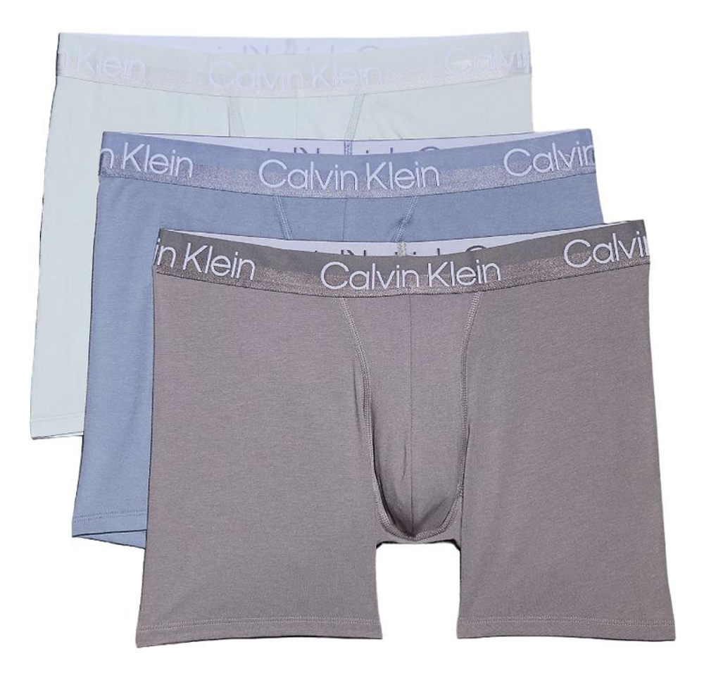 Боксерки теннисные Calvin Klein Briefs Modern Structure 3P - Multikolor