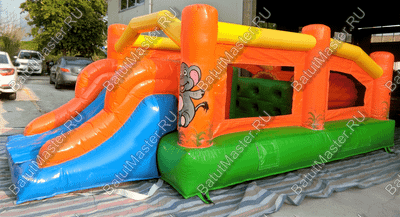 Надувной батут "Попрыгунчик" с принт-печатью