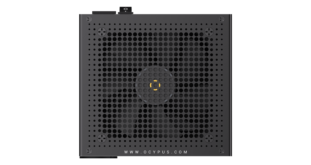 Блок питания Ocypus  850W, Delta P850, Non modular, 80+ BRONZE, Черный, Delta-P850-B1FDBK024X-EU