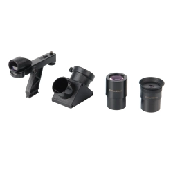 Телескоп Veber NewStar MAK90 AZIII - комплектующие: линзы и видоискатель