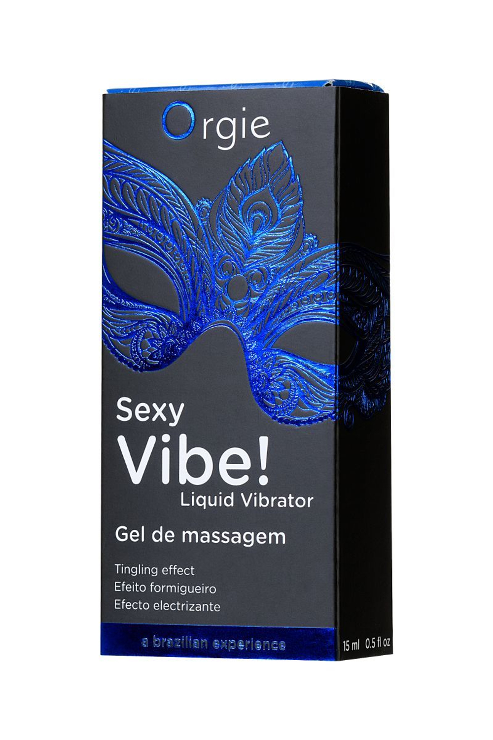 Гель для массажа ORGIE Sexy Vibe Liquid Vibrator с эффектом вибрации - 15 мл.