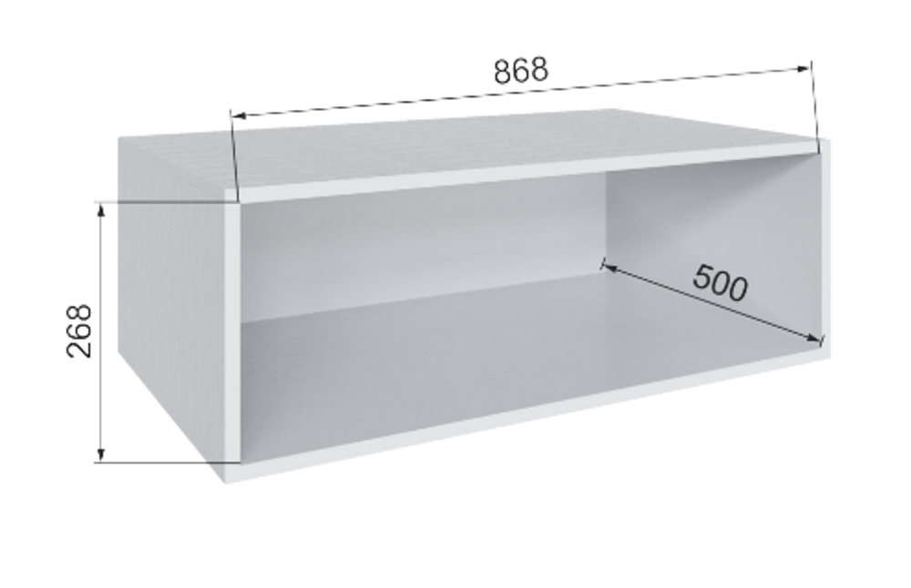 Антресоль Бруклин 90А300