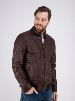 Куртка весна кожаная из натуральной кожи
