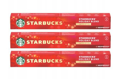 Капсулы кофе Starbucks Holiday Blend Medium Roast 30 капсул