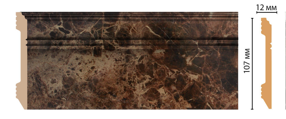 Плинтус DECOMASTER D105-713 (107*12*2400мм)