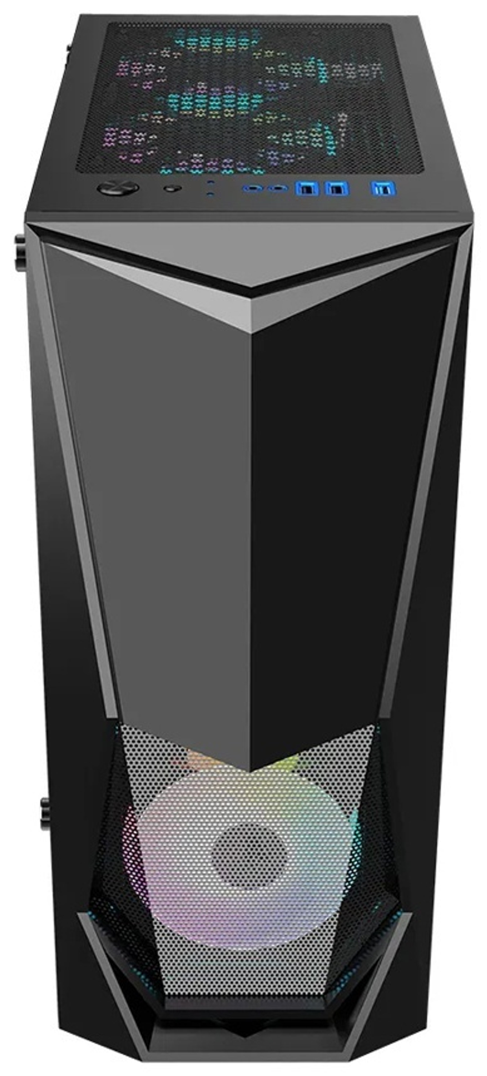 Корпус 1STPLAYER DK-3-BK DK-3-BK-1F5M-2F5S черный