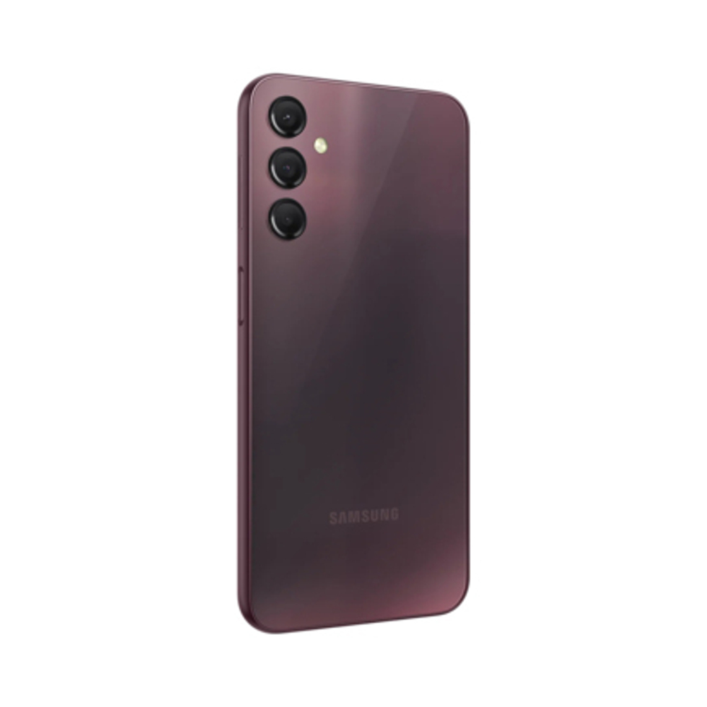 Смартфон Samsung Galaxy A24 LTE 4 ГБ | 128 ГБ (Тёмно-красный | Dark red)