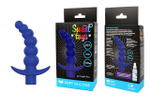 Вибромассажер анальный Sweet Toys синий 17 см
