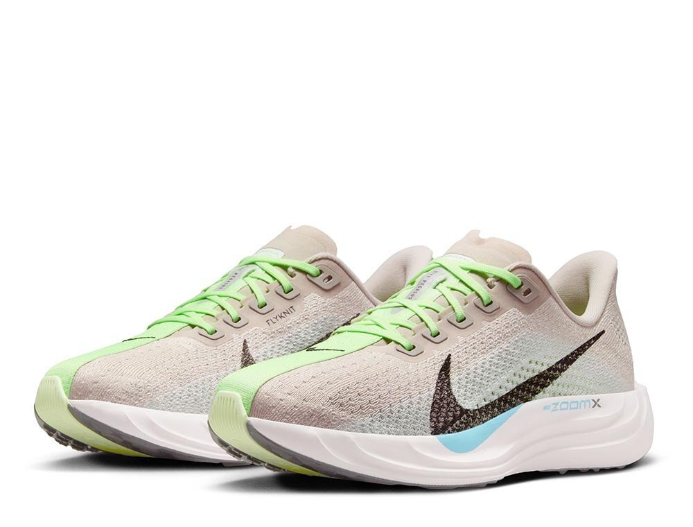 Кроссовки для бега женские Nike Pegasus Plus W Светло-розово-черные