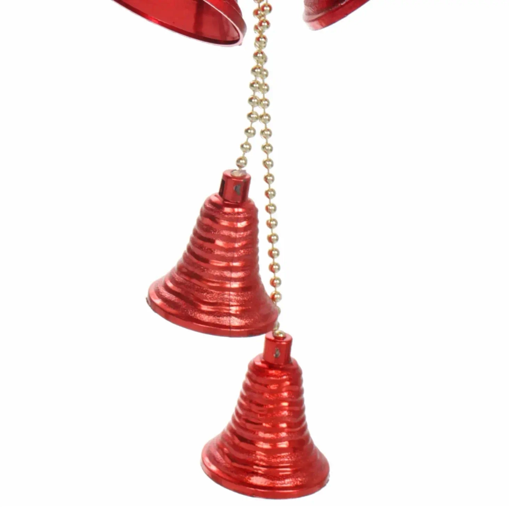 Украшение новогоднее «Сказочный звон» 12*30 см, Красный
