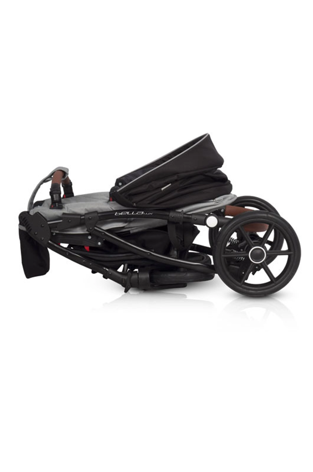 Коляска  BELLA LUX (2 в 1) (RIKO BASIC) 02 серый