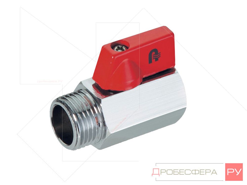 Кран шаровый 1/4&quot; мини