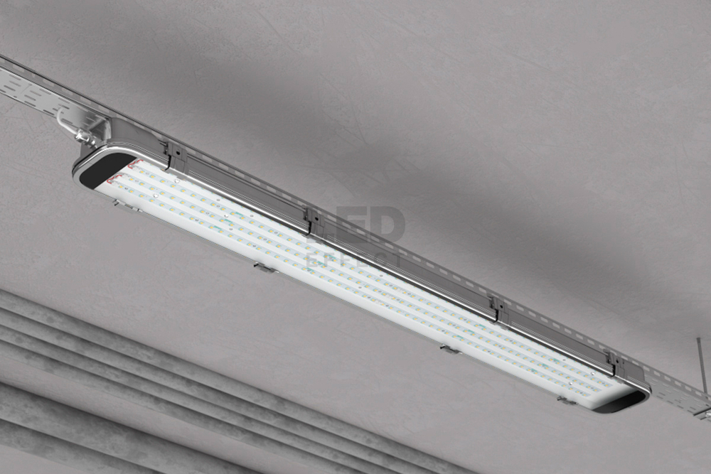 Светильник LED ДСП МЕТАН 53Вт 7800лм 5000К IP65 КСС Д 1283х165х75мм LED Effect