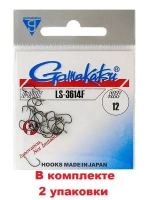 Крючок рыболовный LS-3614F №12 ( упк по 25шт)