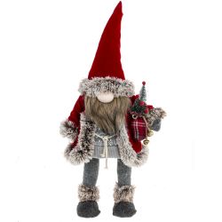 GAEM Игрушка набивная "Гном" с подсветкой (LR44x3), L28 W20 H68/49 см