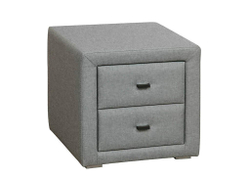 06.34-01 тумба прикроватная Гамма велюр грей