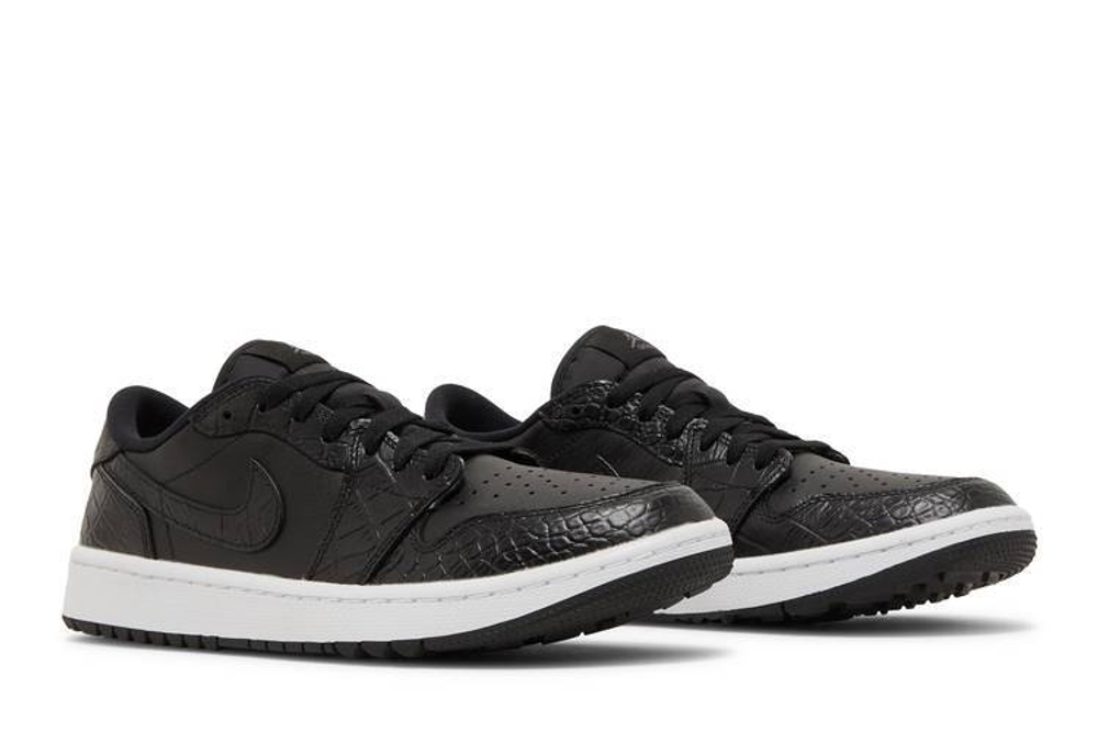 Кроссовки Jordan Air Jordan 1 Low Og Golf "Black Croc"