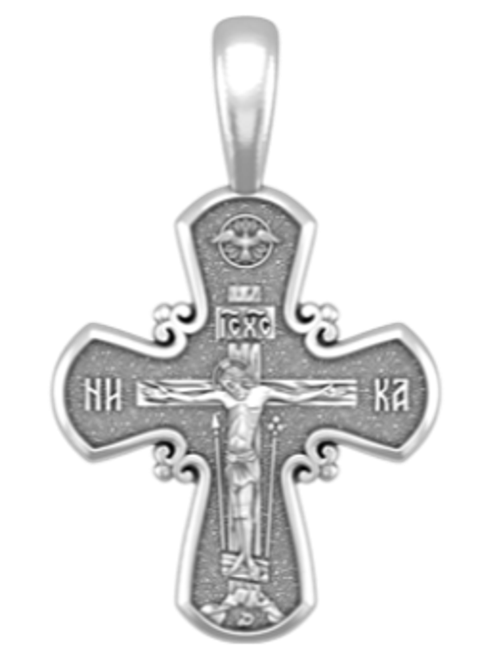 Крест "Распятие. Икона Божией Матери "Знамение"."