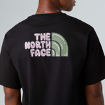 Футболка The North Face logo Bubble Unisex чёрная
