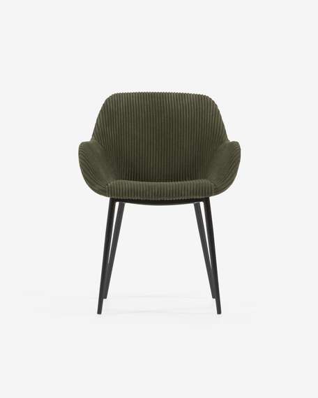 Стул Konna зеленый вельвет | La Forma | Испания | Купить в Hallberg.ru