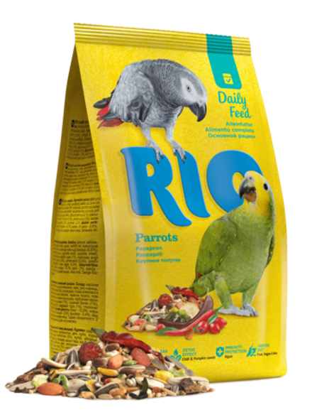 Rio 500г Корм для крупных попугаев Основной рацион