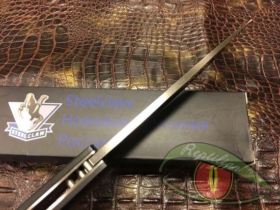 Складной нож Steelclaw Наваха-02 c клинком из стали D2, рукоять G10