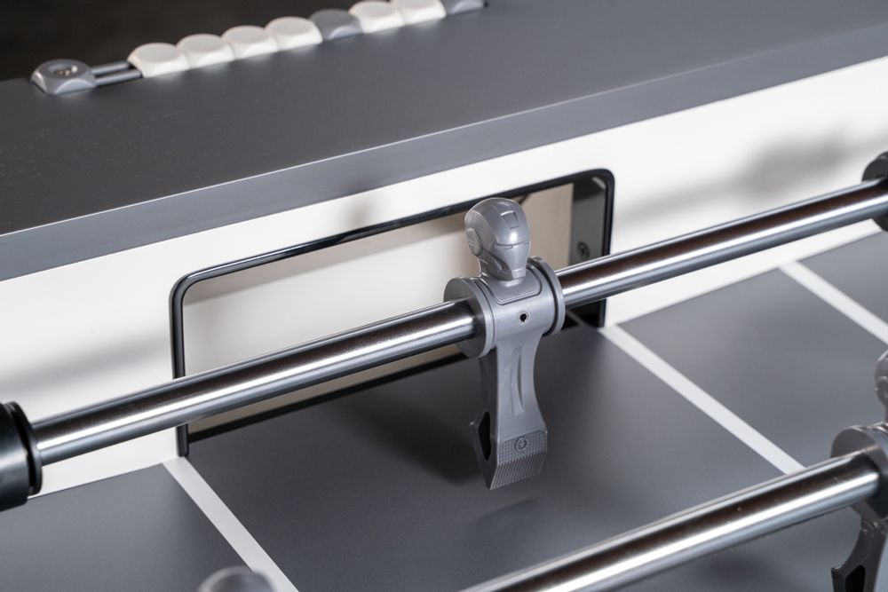 Игровой стол - футбол "Nine Star Iron Men ITSF Grey" (144х75,5х90)_D3