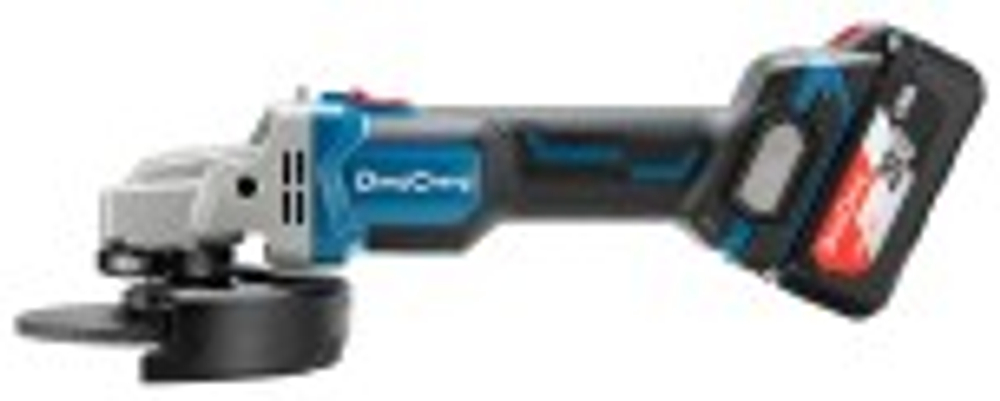 Угловая шлифмашина аккумуляторная DongCheng DCSM03-125 (TYPE FK) АКБ 2х5 Ач, ЗУ 4 А DCSM03-125(TYPE FK)