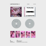 Альбом LE SSERAFIM - Fearless [Japanese Limited Edition / Type B]
