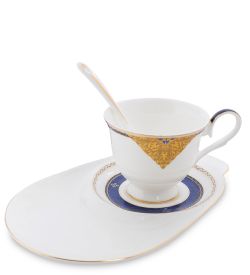 Pavone JK-198 Чайная пара «Золотой Палермо» (Gold Palermo  )