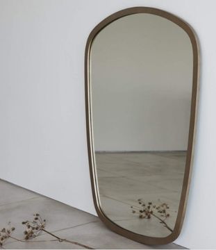JEWEL METAL FRAMED MIRROR