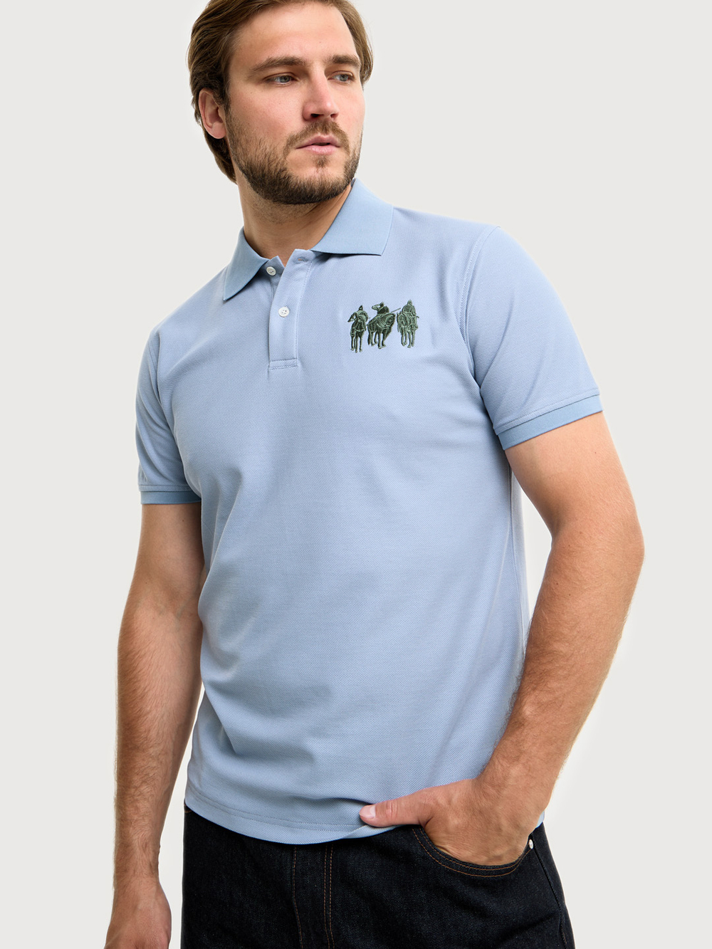 Поло Три Богатыря | EPOS (голубое)