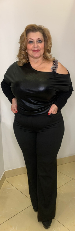 Черные  французские брюки