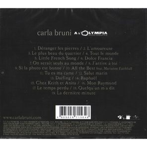 Carla Bruni / A L'Olympia (RU)(CD)