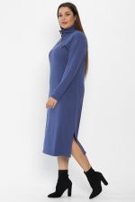 Платье с поясом Харизма (синее) П14351-5М LT Collection