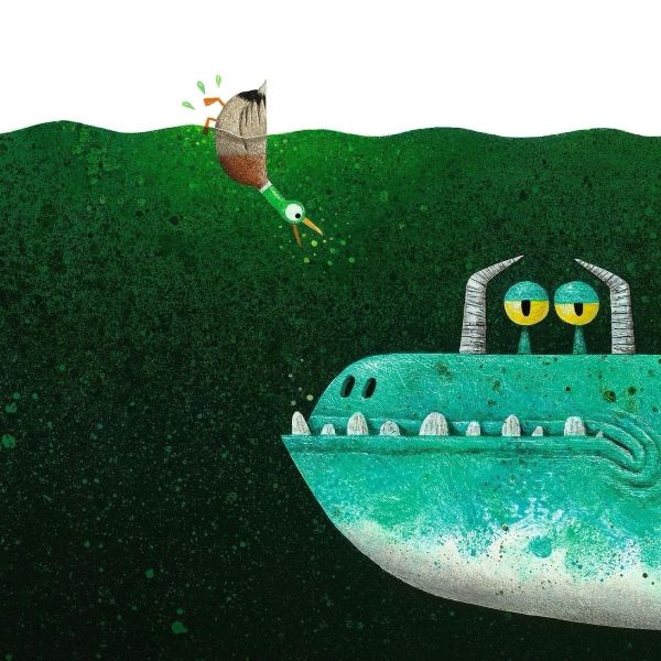 Озеро монстра