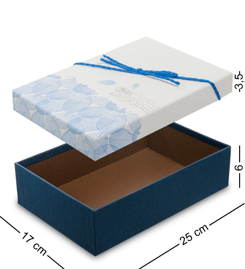 Packing Symphony WF-70-B Набор коробок из 3шт «Прямоугольник» цв.синий