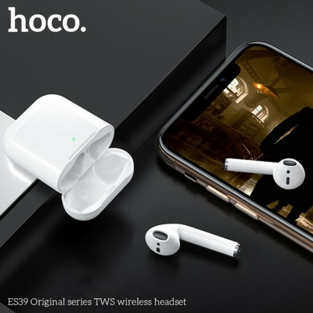 Беспроводные наушники Hoco ES39, 011624 Белый