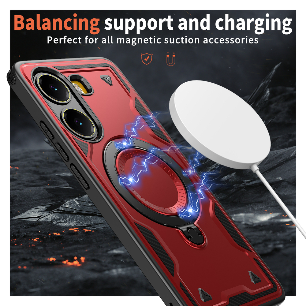 Чехол Magneto Case с кольцом для Poco X7 Pro 5G