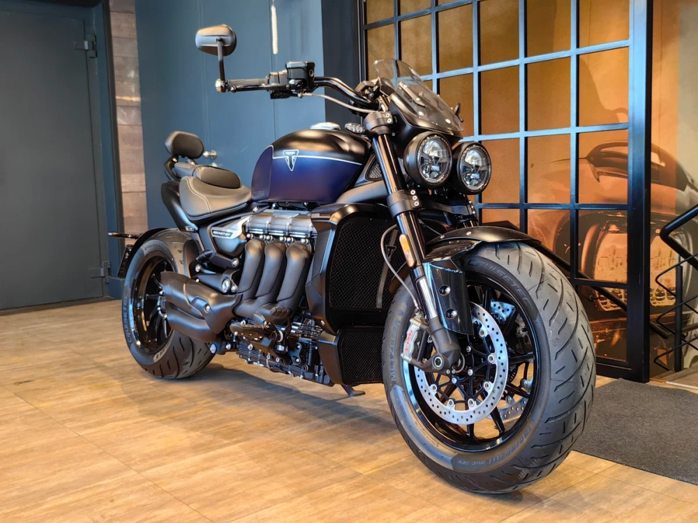 Triumph Rocket 3 GT STORM, 2024 Blue Satin