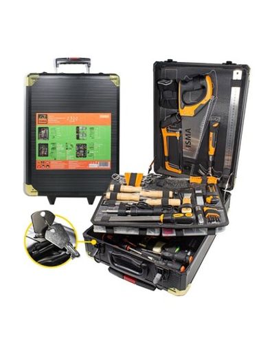 Набор инструментов 1300пр.1/2''(6-гр.)(5-13мм)''Дорожный кейс'' ISMA ISMA-513002