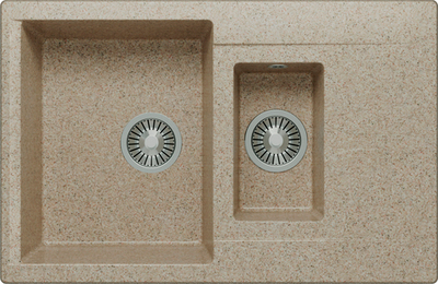 Мойка POLYGRAN BRIG-770 песочный №302