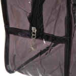 Косметичка прозрачная «MALINKA SHOP», цвет чернильная ночь, 28*20*15см