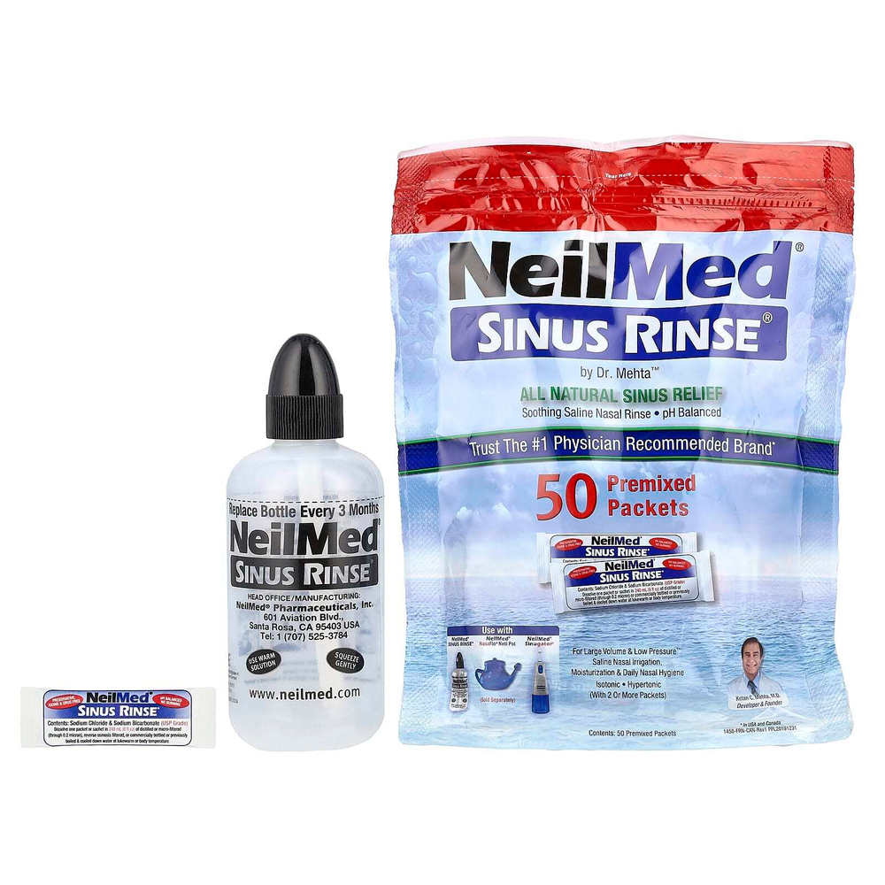 NeilMed, Sinus Rinse Kit™, 1 набор