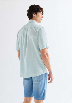 Рубашка мужская WRANGLER SS 1 PKT SHIRT FORGET ME NOT