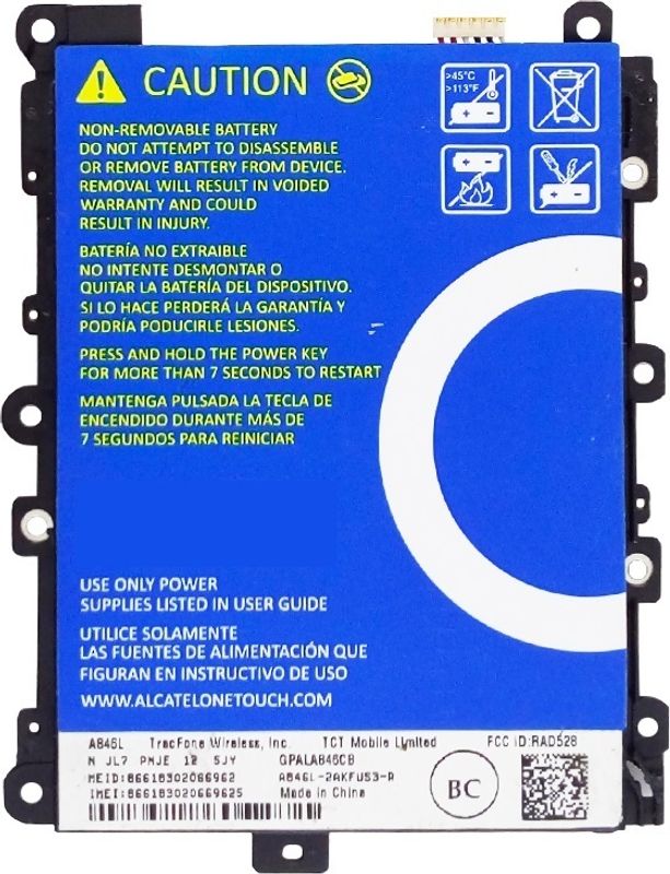 Аккумулятор для Alcatel OneTouch Scribe HD 8008 (TLp025A2) 3.8V 2500mAh