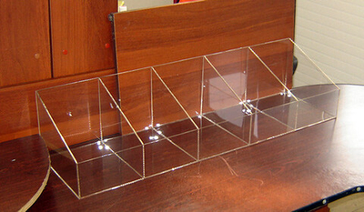 Диспенсер витрина для конфет орехов открытая 900х250х200 100 5 ячеек