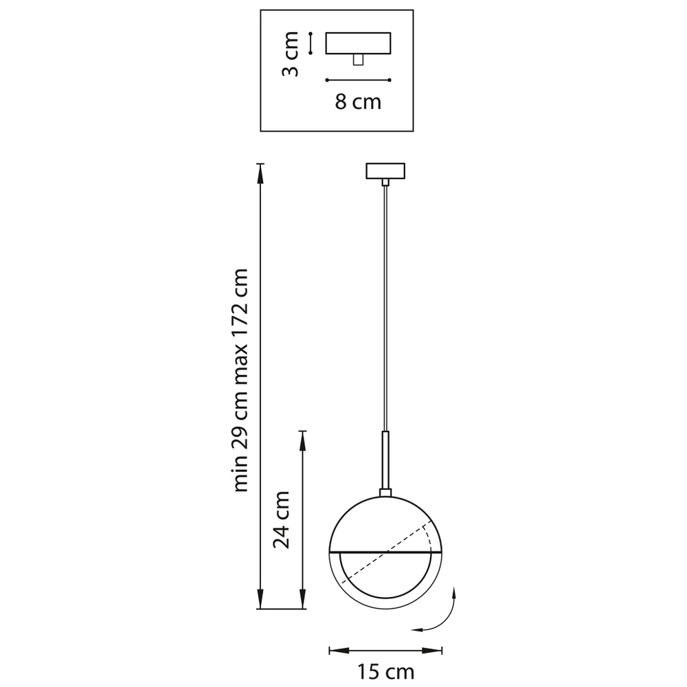 Подвесной светильник Dafne Lightstar 815514