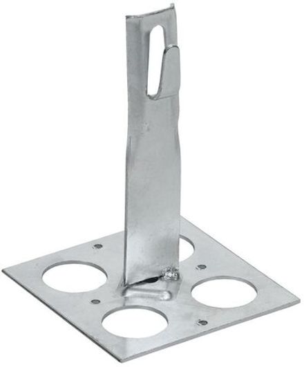 Держатель проводника круглого 6-8мм плоск. кровля H=150мм оцинк. сталь IEK ZDP85-11-1-68-150