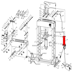 Насос гидравлический (Pump assy п.64) HJ0811CE.5005